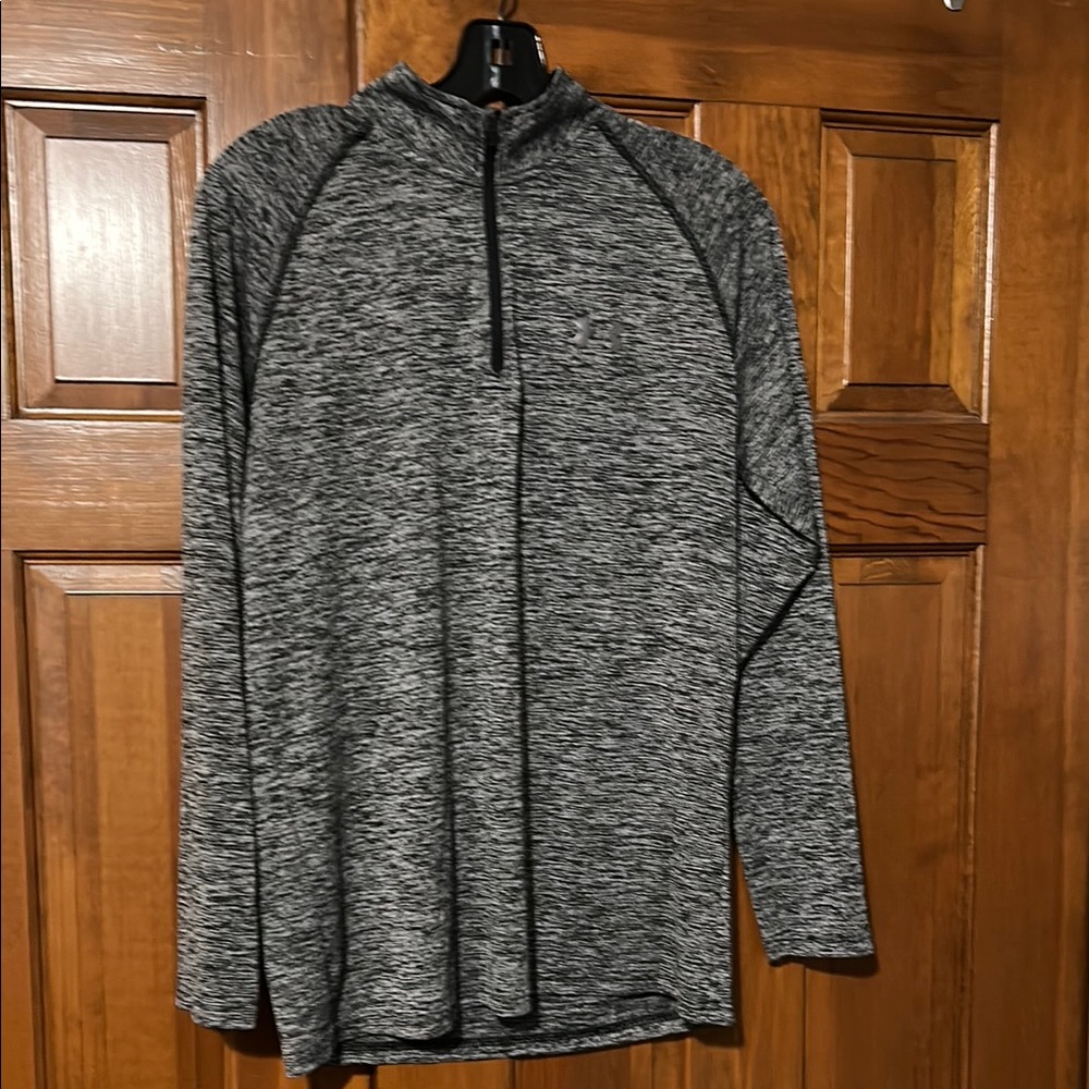 Under Armour Black and Gray Pullover